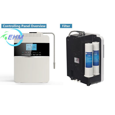 Antioxidant Alkaline Water Ionizer Machine with 0.10-0.4 MPA Water Pressure and 0.6-6 L/min Flow Rate for Household Pre-Filtration
