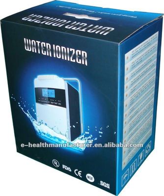 Alkaline Water Ionizer with Built-in Heating System Self-cleaning Function and Touch-control Panel for Healthy Drinking Water