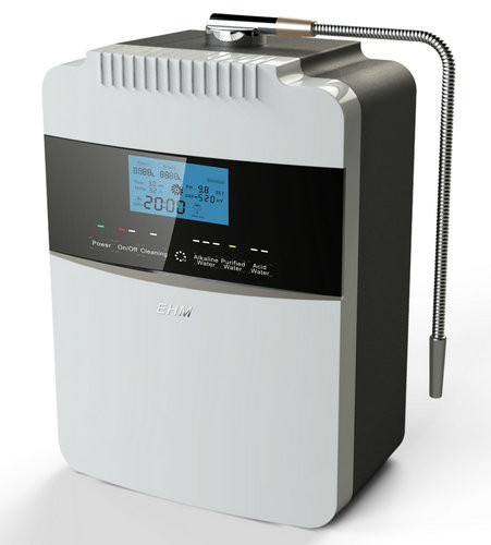 دستگاه آب قلیایی پانل لمسی اکریلیک یونیزر آب قابل حمل AC220V 60Hz