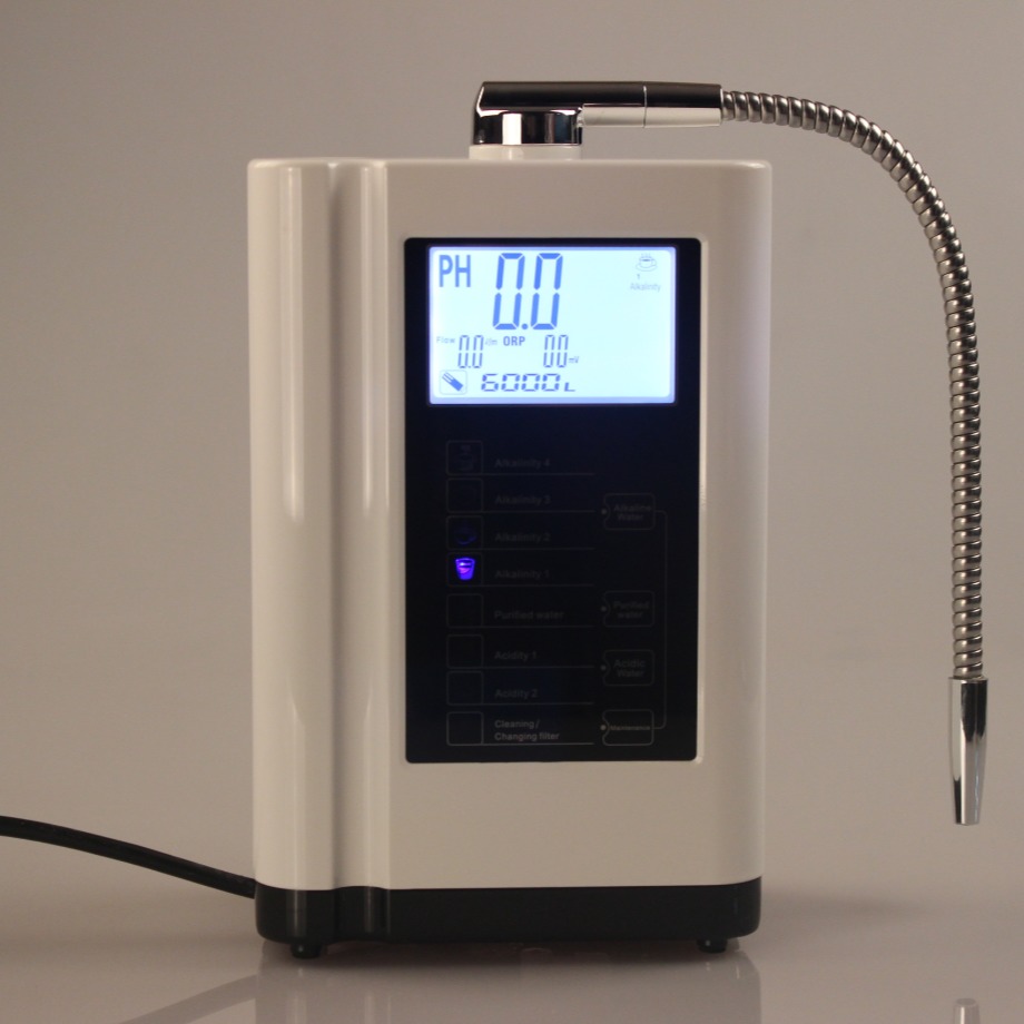 Alkaline Water Ionizer with pH Range 3.5-10.5 ORP +600- -500mv and Capacitive Touch Control